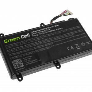 Green Cell AS15B3N akku: Acer Predator 15 G9-591 G9-592 G9-593 17 G9-791 G9-792 G9-793 17X GX-791 GX-792 21X / 14.4V 5800mAh (AC74)