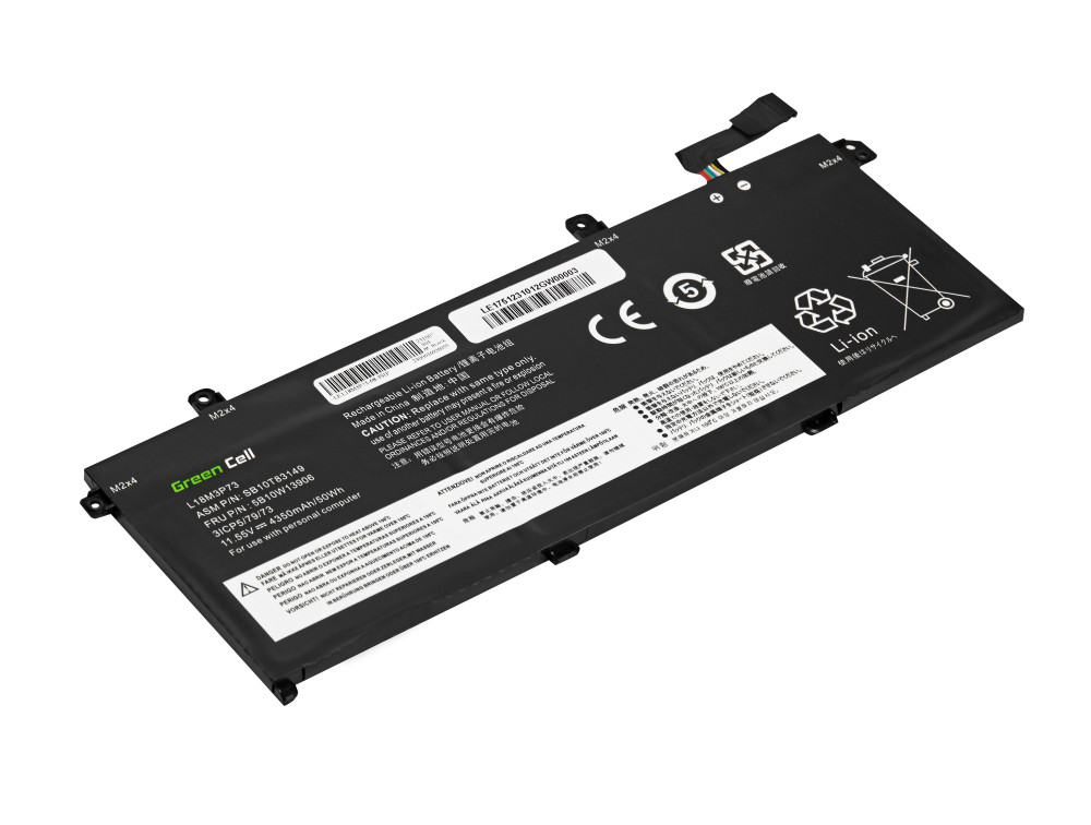 Green Cell L18C3P71 L18C3P72 L18L3P73 L18M3P73 L18M3P74 akku Lenovo ThinkPad T490 T495 P43s P14s T14 Gen 1 Gen 2 (LE175)