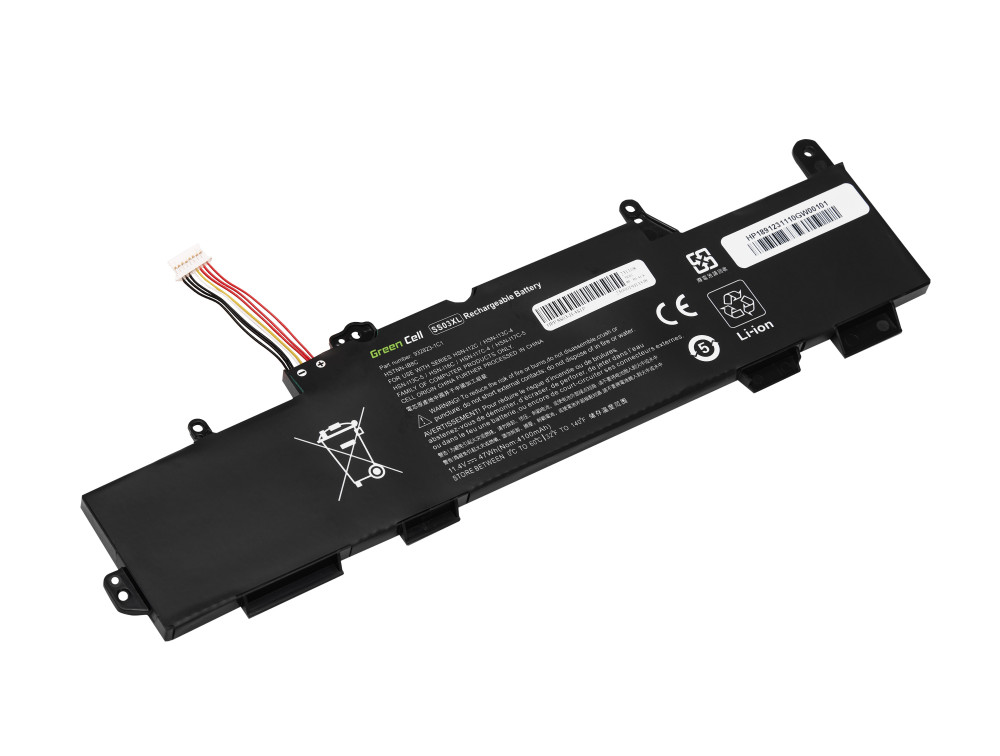 Green Cell-akku SS03XL HP EliteBook 735 G5 G6 745 G5 G6 830 G5 G6 836 G5 840 G5 G6 846 G5 G6