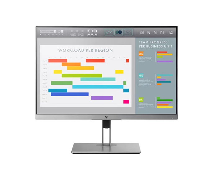 HP EliteDisplay E243i 24" näyttö (hopea) -  WUXGA (1920 x 1200p) -IPS-paneeli