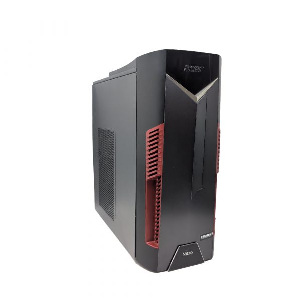 Acer Nitro N50-600 Pelitietokone/i5-9400F (6-ydin)/16 GB DDR4/512GB SSD/GTX 1650/W11 Home/WiFi/A