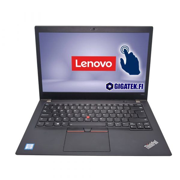 Lenovo ThinkPad T480s/i5-8350U/16GB DDR4/250 GB M.2 SSD/14" FHD-IPS Kosketusnäyttö/W11 Pro/A2