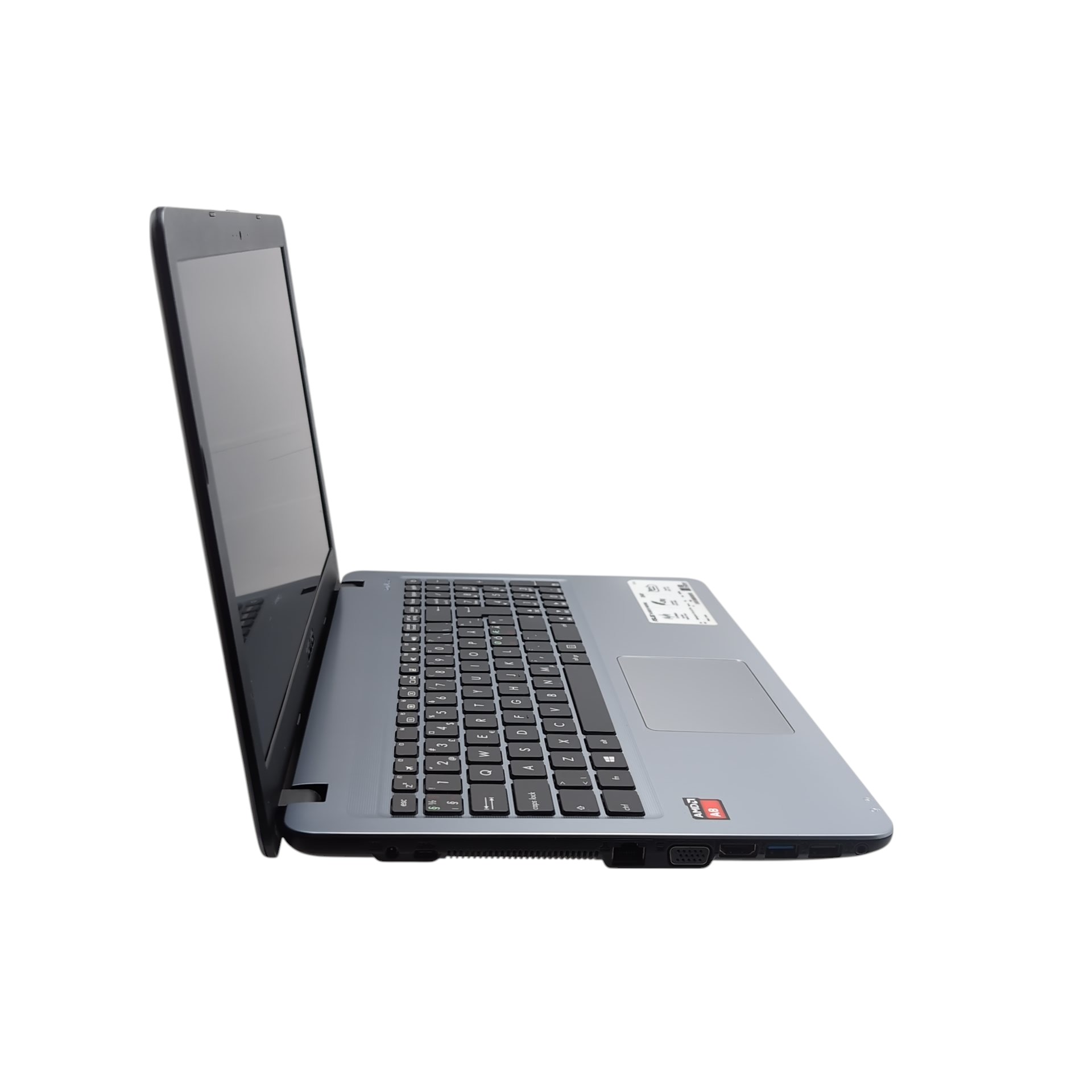 Asus X540Y/AMD-A8 (4-ydin)/8 GB DDR4/128 GB SSD/15.6″ FHD/W10 Home/A1