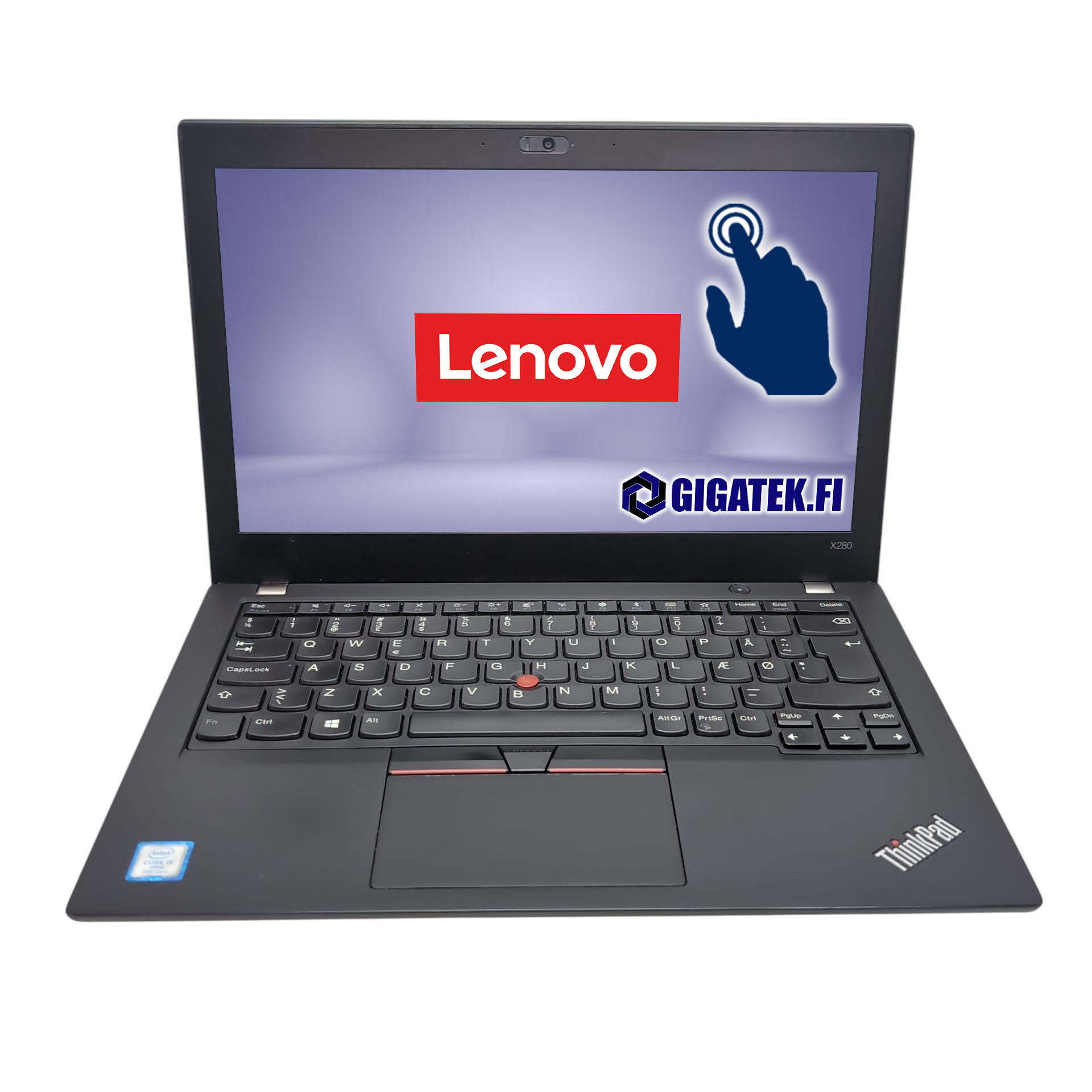 Lenovo ThinkPad X280/i5-8350U/8GB DDR4/128GB SSD/12.5" FHD-IPS Kosketusnäyttö/W11 Pro/C