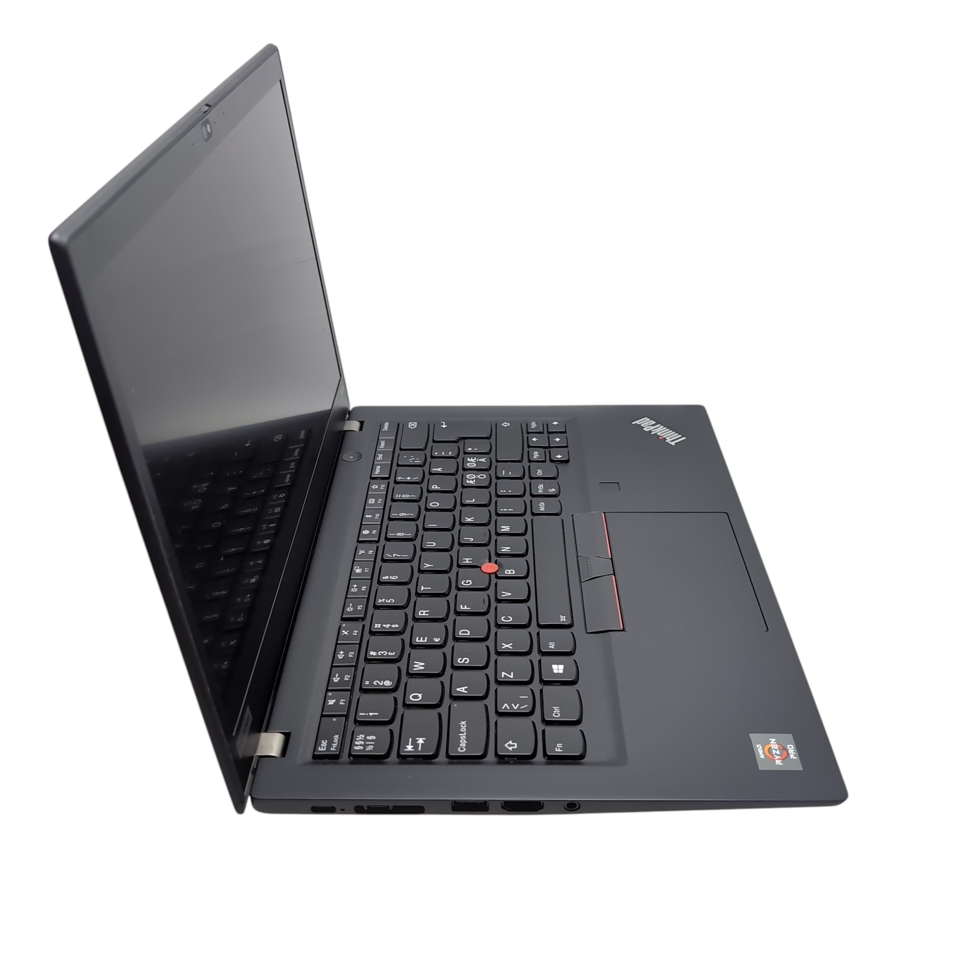 Lenovo ThinkPad T495s/Ryzen 7 Pro 3700U/16 GB DDR4/256 GB SSD/14″ FHD-IPS Kosketusnäyttö/W11 Pro/A2