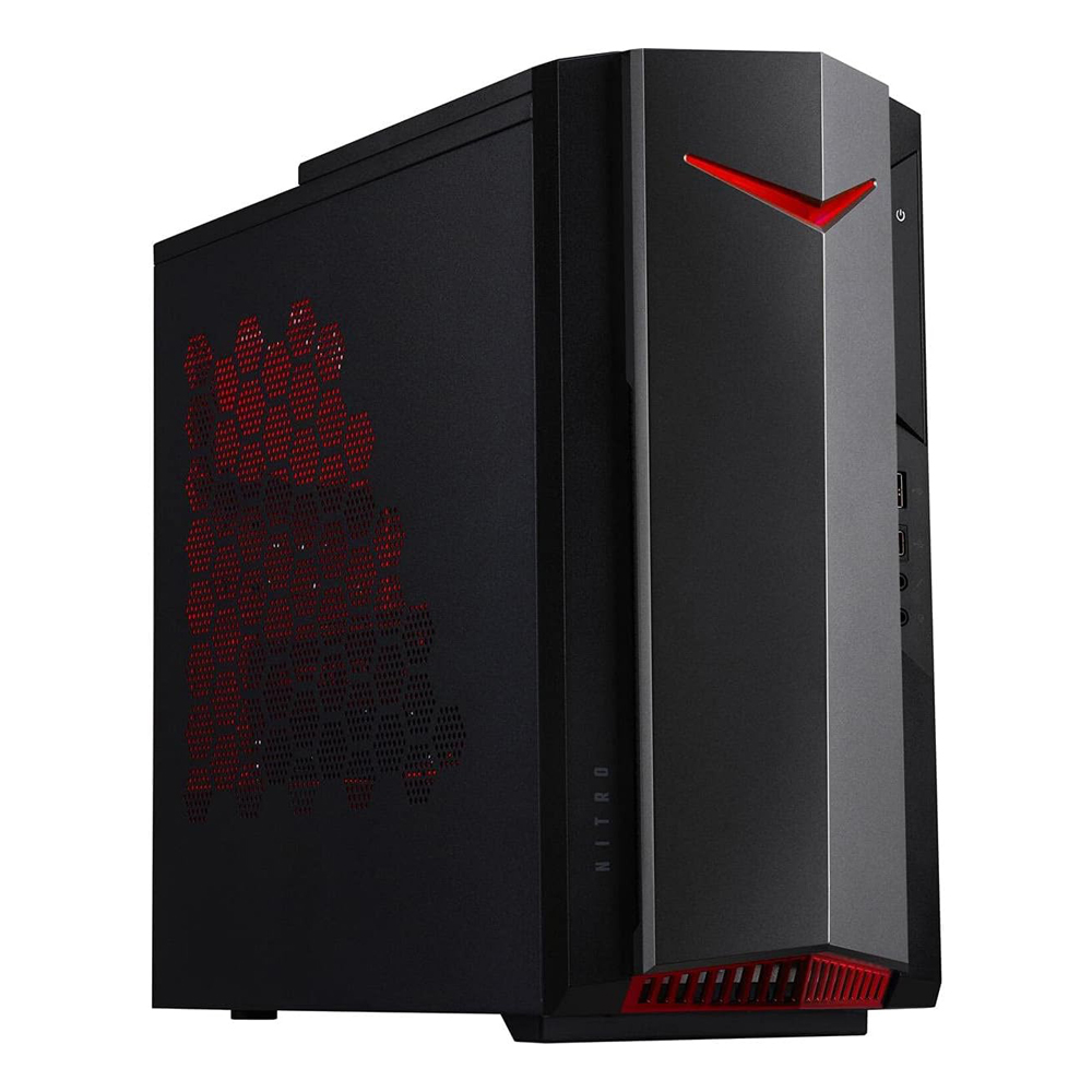 Acer Nitro N50-610 Pelitietokone/i5-10400F/16GB DDR4/256GB SSD/GTX 1650/W11 Home/WiFi/A