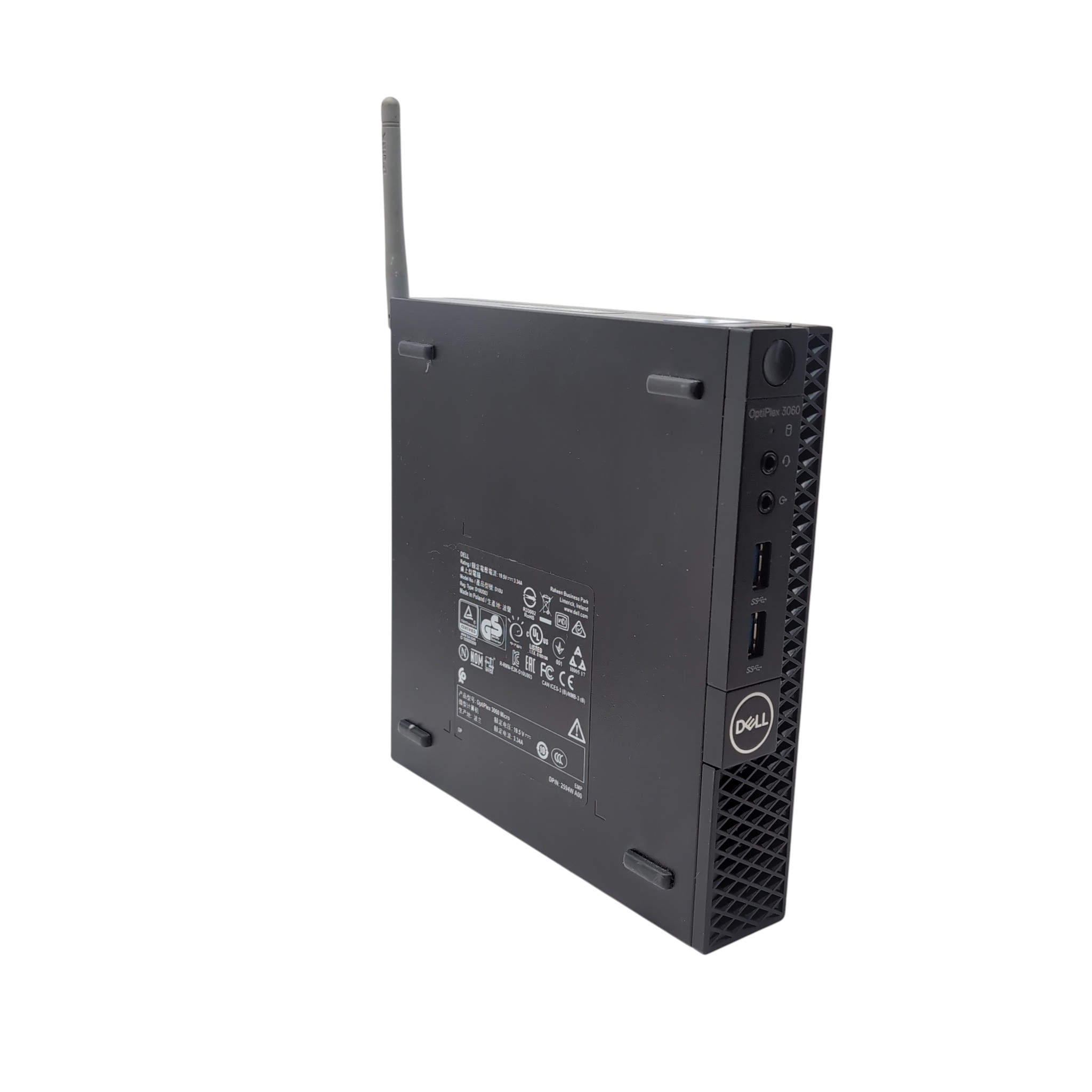 Dell Optiplex 3060 Micro/i5-8500T (6-ydin)/12GB DDR4/256GB SSD+1TB HDD/W11 Home/WiFi/A/Takuu 24KK Dell Optiplex 3060 Micro/i5-8500T (6-ydin)/12GB DDR4/256GB SSD+1TB HDD/W11 Home/WiFi/A/Takuu 24KK