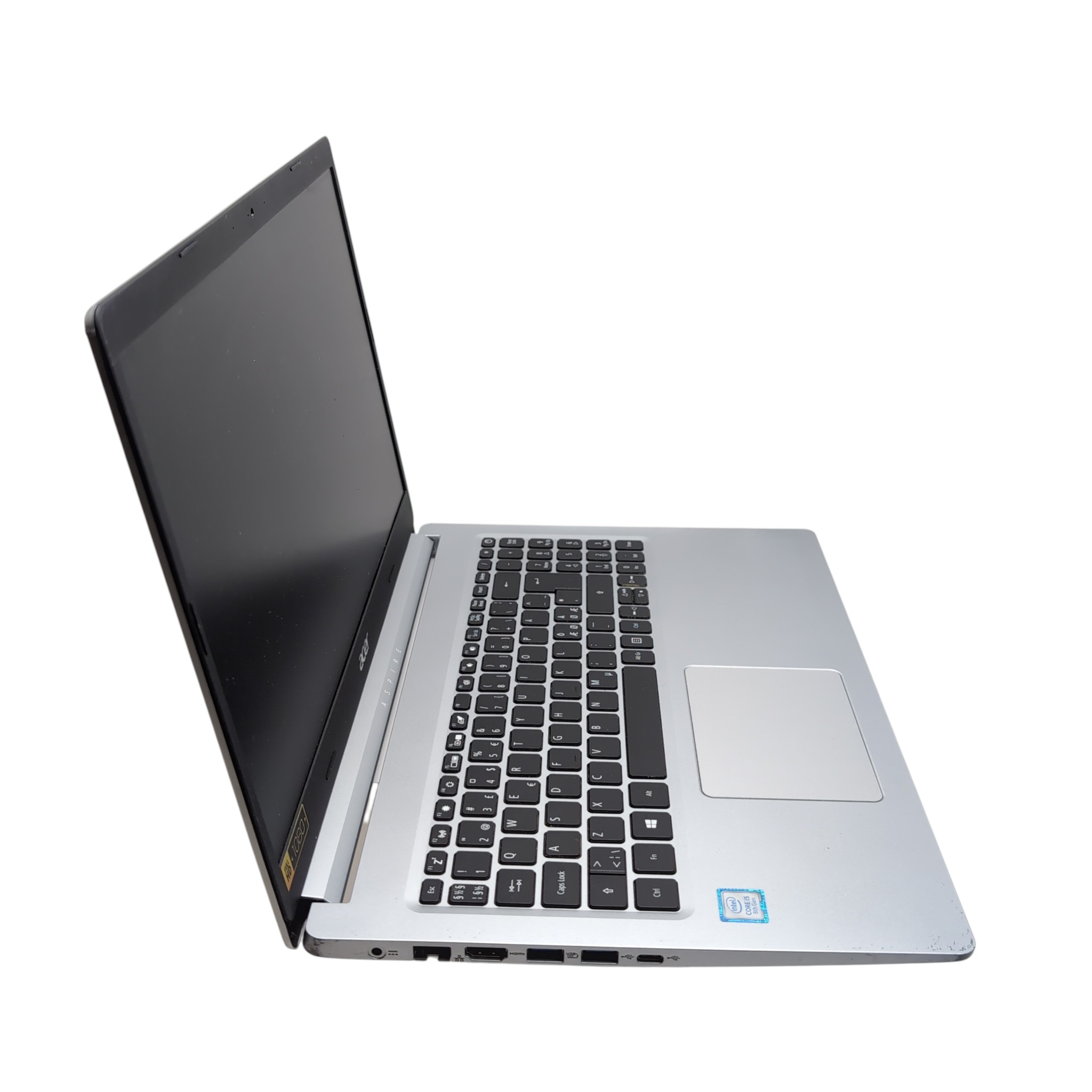 Acer Aspire A515-54/i5-8265U/8 GB DDR4/256 GB SSD/15.6” FHD/Win11 Pro/A2/Takuu 24KK